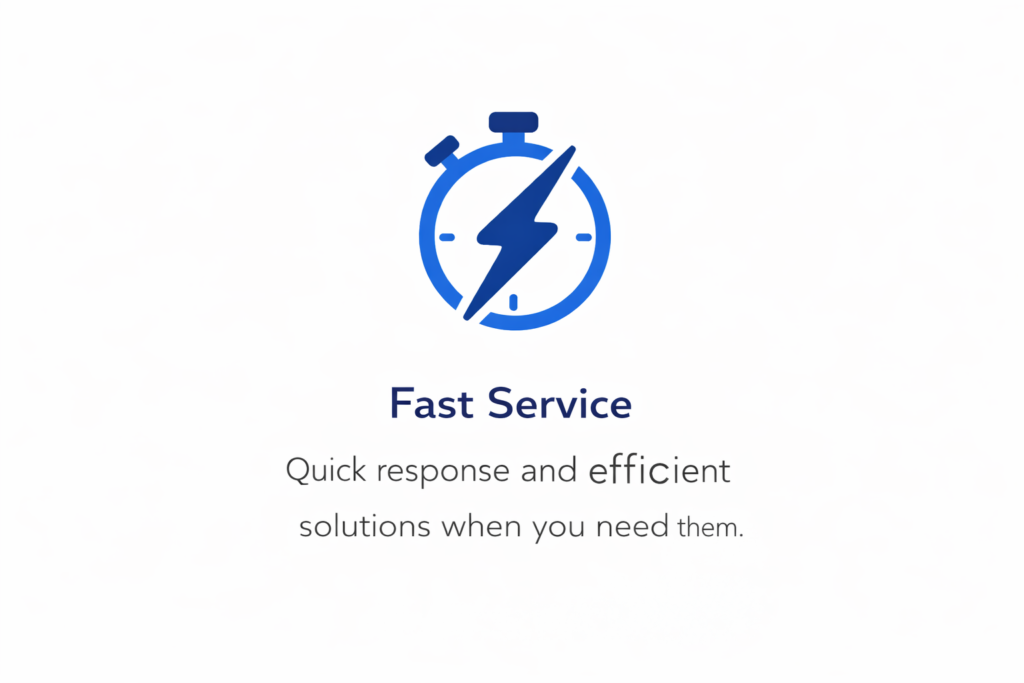 fast service